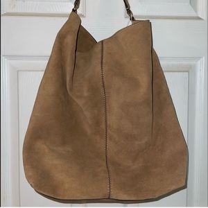 Banana Republic Italian Leather Slouchy Boho Bag NWT